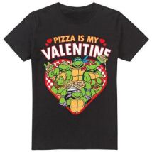 T-shirt Teenage Mutant Ninja Turtles Pizza Is My Valentine