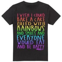 T-shirt Mean Girls Rainbows And Cake