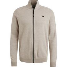Sweatshirts Vanguard Cardigan coton lin beige