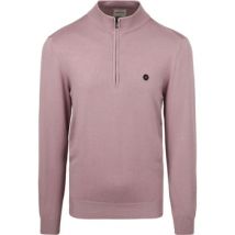 Sweatshirts No Excess Pull Demi-Zip Mauve