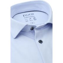 Chemise Pure Shirt Melange Light Blue