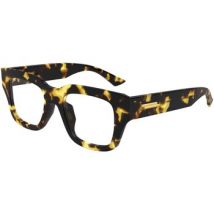 Lunettes de soleil Bottega Veneta BV1361O Cadres Optiques, Havana/Transparent, 50 mm
