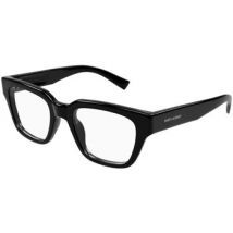 Lunettes de soleil Saint Laurent SL 804 Cadres Optiques, Noir/Transparent, 51 mm
