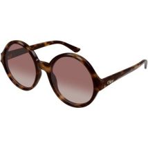 Lunettes de soleil Chloe CH0290S Lunettes de soleil, Havana/Rouge, 57 mm