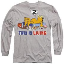 T-shirt Garfield This Is Living