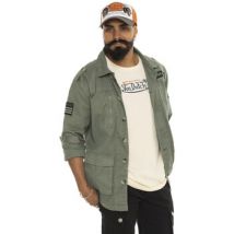 Veste Von Dutch Veste militaire homme avec patchs en serge de coton Still