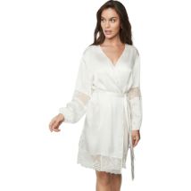 Chemises de nuit Selmark Déshabillé satiné AGATHA MARIAGE