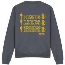 Sweatshirts Cheers Man Meets Beer