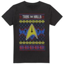 T-shirt Star Trek Trek the Halls Ugly