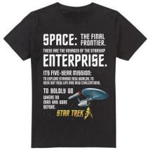 T-shirt Star Trek Intro