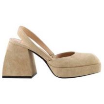 Chaussures escarpins Nodaleto Talons en daim beiges