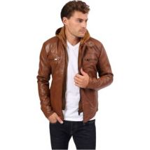 Blouson Chyston LEIF_COGNAC