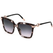 Lunettes de soleil Furla SFU713 Lunettes de soleil, Havana/Fumée, 53 mm