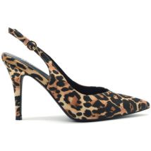 Chaussures escarpins Giancarlo Paoli slingback in tessuto animalier