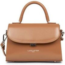 Sac à main LANCASTER Sac rabat cuir Suave Even 433-16 Camel