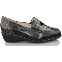 Mocassins Sana Pies La santé des pieds des mocassins en cuir verni à l'aise