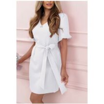 Robe Kebello Robe Blanc F