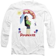 T-shirt Mulan Birthday Princess And Her Lucky Cricket