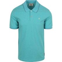 T-shirt Scotch & Soda Melange Polo Turqoise