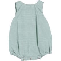 Ensembles enfant Marie Puce Combishort vert, blanc