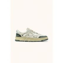 Baskets Foamers F6/027-OFF WHITE SILVER BLACK