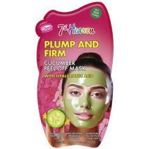 Masques & gommages 7Th Heaven Peel-off Plump And Firm Concombre À L 39;acide Hyaluronique