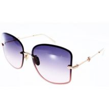 Lunettes de soleil Maje femmes 7032 Doré Rose de forme Oversize