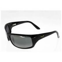 Lunettes de soleil Maui Jim polarisées PEAHI NOIR BRILLANT/GRIS
