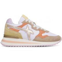 Baskets W6yz yak-W blanc beige peach