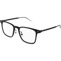 Lunettes de soleil Montblanc MB0395ON Cadres Optiques, Noir/Transparent, 51 mm