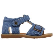 Sandales plates Naturino Sandales en suède QUARZO