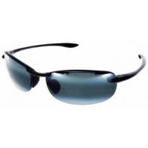 Lunettes de soleil Maui Jim polarisées MAKAHA Noir brillant gris neutre 405/02