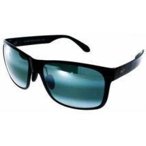 Lunettes de soleil Maui Jim polarisées RED SANDS NOIR MAT 432/2M