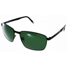 Lunettes de soleil Rodenstock Homme R7409 de couleur noire, verre vert en indice 3