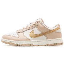 Baskets Nike Dunk Low Phantom Metallic Gold