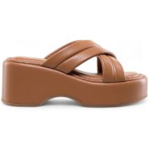 Sandales Habillé Plateau de sable Habillé Le cognac