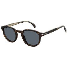 Lunettes de soleil David Beckham DB 1007/S Lunettes de soleil, Havana/Bleu, 49 mm