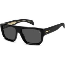 Lunettes de soleil David Beckham DB 7132/S Lunettes de soleil, Noir/Gris, 56 mm