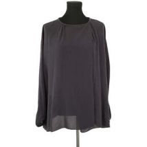 Blouses Brunello Cucinelli Blouse en soie grise