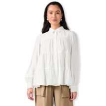 Blouses Y.a.s YAS Noos Pala Shirt - White