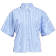 Blouses Object Tutta Shirt - Cornflower Blue/White