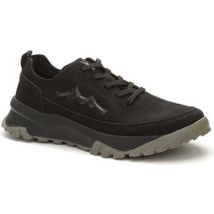 Baskets basses Grunberg black casual closed sneakers