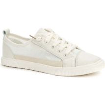 Baskets basses Keddo Denim beige casual closed sneakers