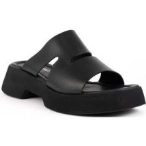 Chaussons Sergio Moretti black casual open slippers