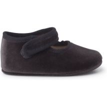 Ballerines enfant Pisamonas Babies En Velours Avec Fermeture Auto-Agrippante