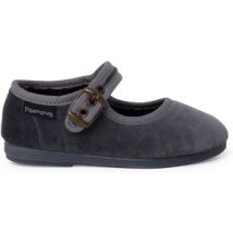 Ballerines enfant Pisamonas Babies Velours Boucle Dorée Vieillie