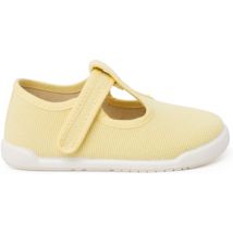 Baskets basses enfant Pisamonas Chaussures Salomés Barefoot Toile Canvas À Scratch