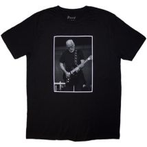 T-shirt David Gilmour Luck Strange Black Cat Strat