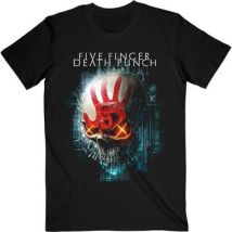 T-shirt Five Finger Death Punch Interface Skull
