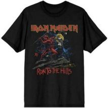 T-shirt Iron Maiden Number Of The Beast Run To The Hills